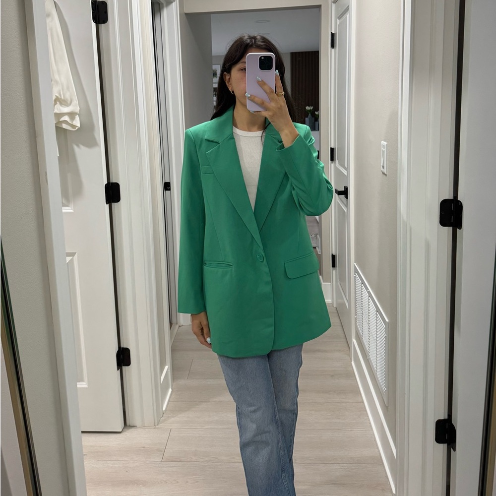 Only Tailoring Emerald Green Oversized Blazer
